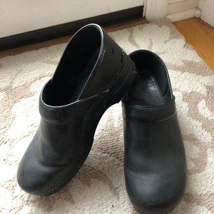Dansko Black Clogs Size 42